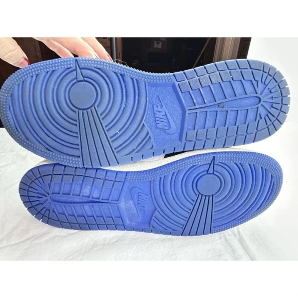 Nike Air Jordan 1 Mid Game Royal Blue BQ6931-102 Youth 7Y equivalent women's 8.5